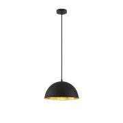 Lindby - Leya Pendelleuchte Black/Gold