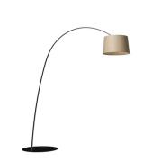 Foscarini - Twiggy LED Stehleuchte Black/Wood