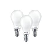 PhilipsPhilips - 3-pack Leuchtmittel LED Dimbar 4,5W Tropfen E14