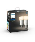 Philips Hue - Philips Hue White 9W Bluetooth E27 Leuchtmittel 2 pcs. P...