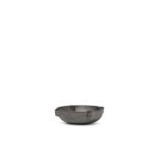 ferm LIVING - Bowl Candle Holder Small Black Brass