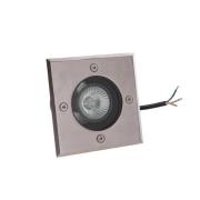 Lucande - Ava Square Erd Spot IP67 Steel