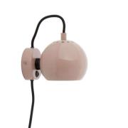 Frandsen - Ball Wandleuchte Glossy Nude