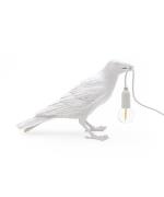 Seletti - Bird Lamp Waiting Tischleuchte Außen Weiß Seletti