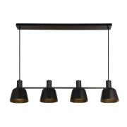 Lucande - Servan 4 Pendelleuchte Black