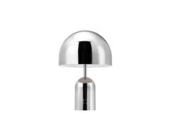 Tom Dixon - Bell Portable Tischleuchte H28 Silver