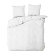 House Doctor - Ingrid Double Bed Linen 220x220 Snow