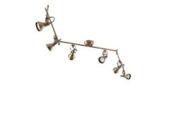 Lindby - Perseas 6 LED Deckenleuchte Antique Brass