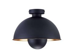 Lindby - Lya Deckenleuchte Ø31 Black/Gold