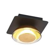 Lindby - Erin Square Deckenleuchte Black/Gold