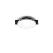 Light-Point - Inlay Round C1 Deckenleuchte Matt Black/Satin Silver