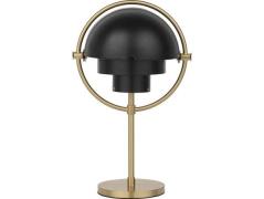 GUBI - Multi-Lite Portable Tischleuchte Black/Brass