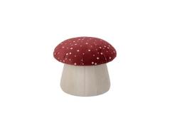 Bloomingville - Lue Pouf Red Bloomingville