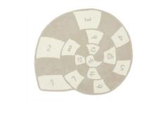 OYOY Living Design - Nautilus Hopscotch Rug Clay/Offwhite OYOY Living ...