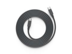 Avolt - Cable 1 USB-C to USB-C 2m Stockholm Black