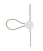 Le Klint - Cord Adjuster für 4-8mm Kabel White/White