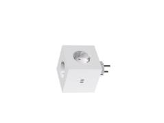 Avolt - Square 2 Socket Extender w/30W Dual USB-C ML Edition Opal Whit...