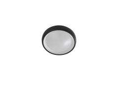 Lindby - Niniel Round LED Außen Deckenleuchte Black/White