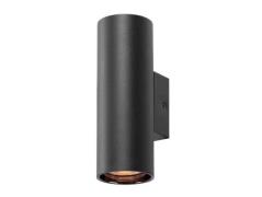 SLV - Asto Tube 2 Wandleuchte Black