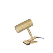 Globen Lighting - Hubble Wandleuchte w/Clamp Brushed Brass