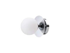 Globen Lighting - Art Deco Wand-/Deckenleuchte IP44 Chrome/White