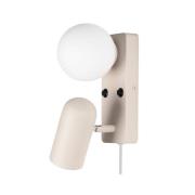 Globen Lighting - Doppio Wandleuchte Beige