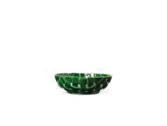 Ferm Living - Plait Bowl Ø30 Emerald Grün