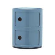 Kartell - Componibili 2 Beistelltisch Sky Blau