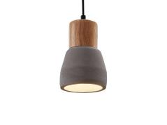 Lindby - Margot Pendelleuchte Concrete/Wood