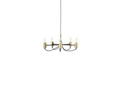 Lindby - Prospa 5 Kronleuchter Black/Brass