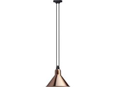 Lampe Gras - 322 L Pendelleuchte Konisch Kupfer Lampe Gras