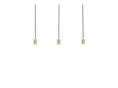 Tala - Linear Triple Pendelleuchte Brass