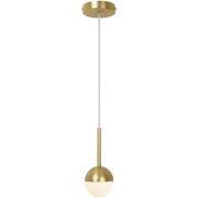 Nordlux - Contina Pendelleuchte Brass/Opal