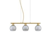 Lucande - Mylah 3 Pendelleuchte L680 Brass