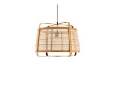 Lindby - Liriana Pendelleuchte Bamboo/Black