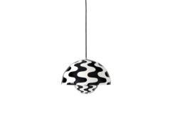 &Tradition - Flowerpot VP7 Pendelleuchte Black/White