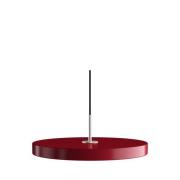 Umage - Asteria Plus Pendelleuchte Medium Ruby Rot/Stahl Top