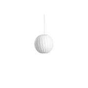 Herman Miller - Nelson Ball Crisscross Bubble Pendelleuchte S Off-Whit...