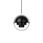 GUBI - Multi-Lite Pendelleuchte S Chrome/Black