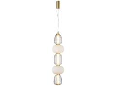 Loom Design - Pearl 5 Pendelleuchte Amber/Gold