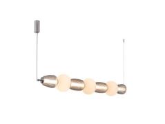 Loom Design - Pearl 7 Pendelleuchte Grey/Opal/Chrome