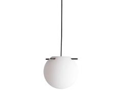 Frandsen - Koi Pendelleuchte Ø25 Opal White/Black