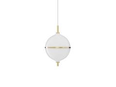 Rebello Decor - Eternal Moonlight Pendelleuchte Medium Raw Brass/Opal/...