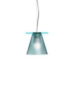 Kartell - Light Air Pendelleuchte Sculped Hell Blau