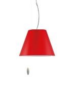 Luceplan - Costanzina Pendelleuchte Primary Red