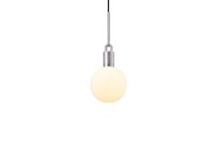 Buster+Punch - Forked Globe Pendelleuchte Dim. Medium Opal/Steel