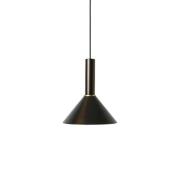 Ferm Living - Collect Pendelleuchte Cone High Black Brass