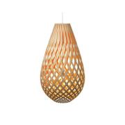 David Trubridge - Koura Pendelleuchte H50 Orange