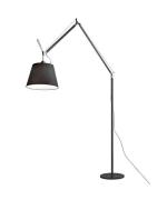 Artemide - Tolomeo Mega Stehleuchte Ø320 Schwarz Satin/Alu