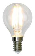 E14 klotlampa LED 5W dimbar (Transparent)